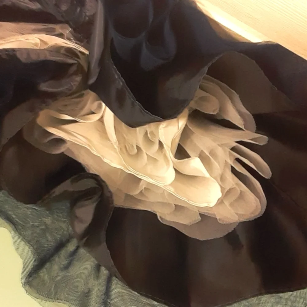 Flower Girl Dress, Handmade Custom Made, Navy Gold Pearl & Sequin Embellishments - Picture 8 of 15